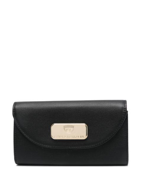 logo-plaque jewellery bag by CHIARA FERRAGNI