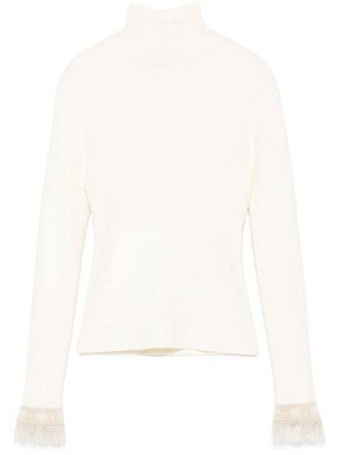 lurex-detailing top by CHIARA FERRAGNI
