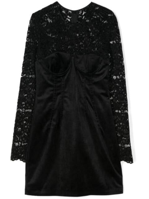 panelled mini dress by CHIARA FERRAGNI