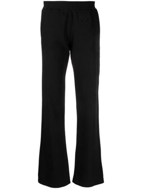 sequin-logo track pants by CHIARA FERRAGNI