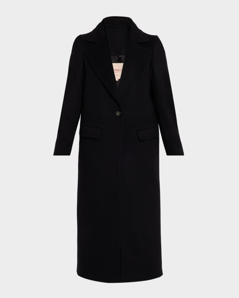 Erica Mongolian Cashmere and Wool Coat by CHIARULLI