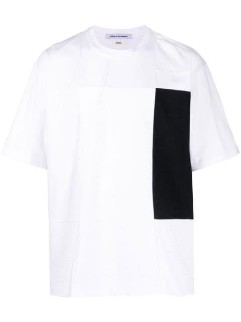 graphic-print patchwork T-shirt by CHILDREN OF THE DISCORDANCE