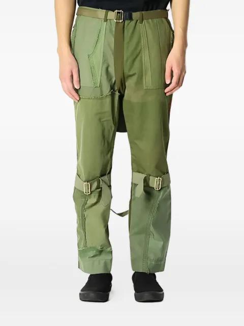 logo-print cargo trousers by CHILDREN OF THE DISCORDANCE