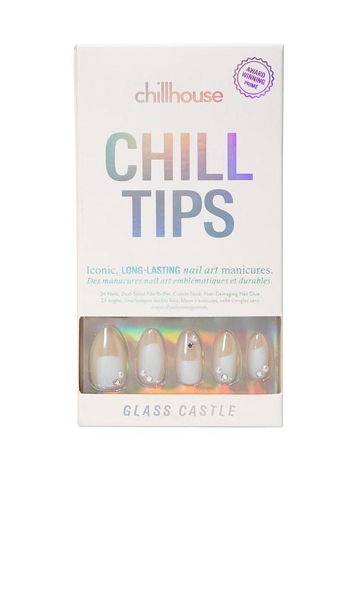 Chillhouse Glass Castle Signature Almond Chill Tips Press-on Nails in Beauty by CHILLHOUSE