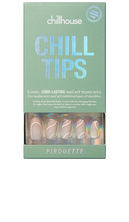 Chillhouse Pirouette Chill Tips Press-on Nails in Pirouette by CHILLHOUSE
