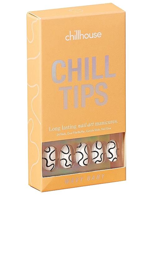 Chillhouse Wavy Baby Chill Tips Press-On Nails in Wavy Baby by CHILLHOUSE