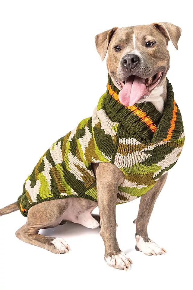 Chilly Dog Camo Dog Sweater by CHILLY DOG | FREE PEOPLE