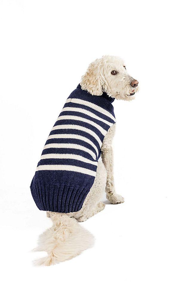 Chilly Dog Flynn Stripe Dog Sweater by CHILLY DOG | FREE PEOPLE