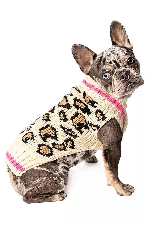 Chilly Dog Leopard Dog Sweater by CHILLY DOG | FREE PEOPLE