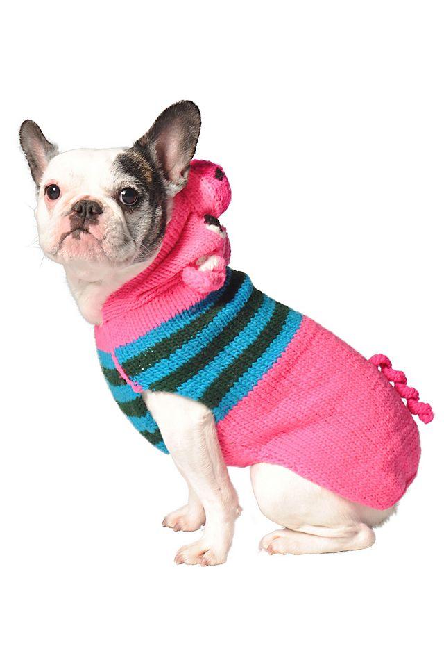 Chilly Dog Pink Piggy Dog Sweater by CHILLY DOG | FREE PEOPLE