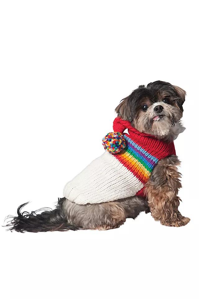 Chilly Dog Vintage Ski Hoodie Dog Sweater by CHILLY DOG | FREE PEOPLE