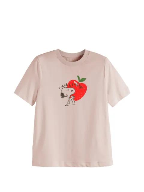 Snoopy Apple graphic T-shirt by CHINTI&PARKER