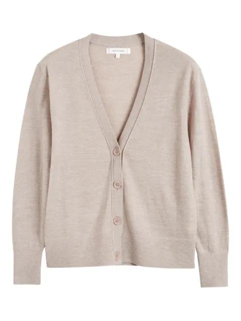 V-neck button cardigan by CHINTI&PARKER
