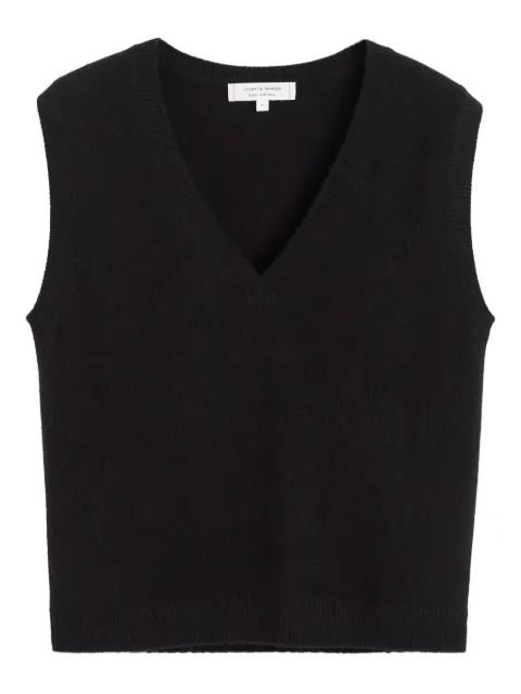 V-neck cashmere top by CHINTI&PARKER