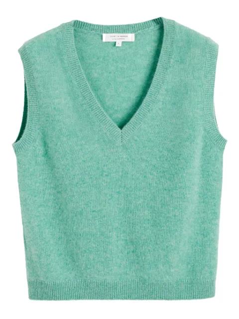 V-neck cashmere top by CHINTI&PARKER