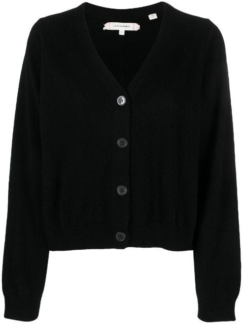 V-neck cropped cardi-coat by CHINTI&PARKER