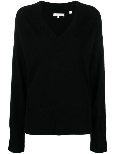 V-neck knitted jumper by CHINTI&PARKER