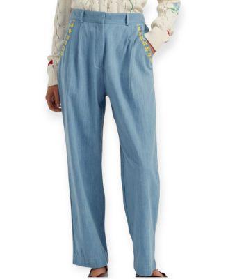 Women s Cotton Chambray Daisy Trousers by CHINTI&PARKER