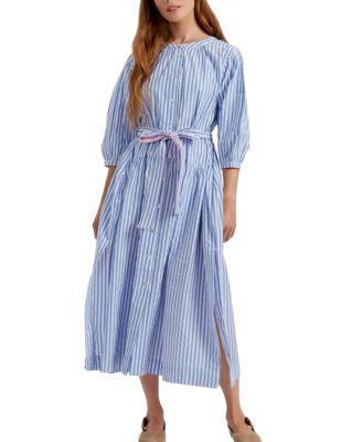 Women s Cotton Oxford Stripe Dress by CHINTI&PARKER