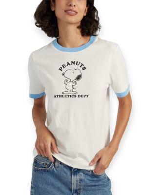 Women s Cotton Snoopy Athletics T-Shirt by CHINTI&PARKER