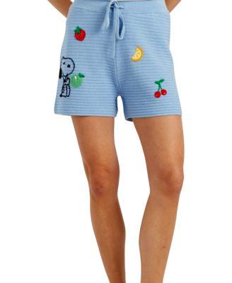 Women's Cotton Snoopy Crochet Shorts by CHINTI&PARKER