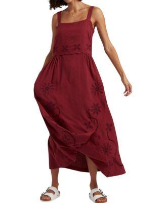 Women's Sienna Linen-Blend Broderie Summer Dress by CHINTI&PARKER