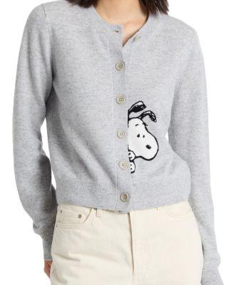 Women's Wool-Cashmere Sneeky Snoopy Cardigan by CHINTI&PARKER