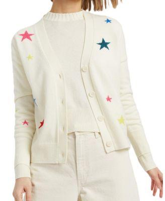 Women's Wool Cashmere Star Cardigan by CHINTI&PARKER Women's Wool Cashmere Star Cardigan by CHINTI&PARKER