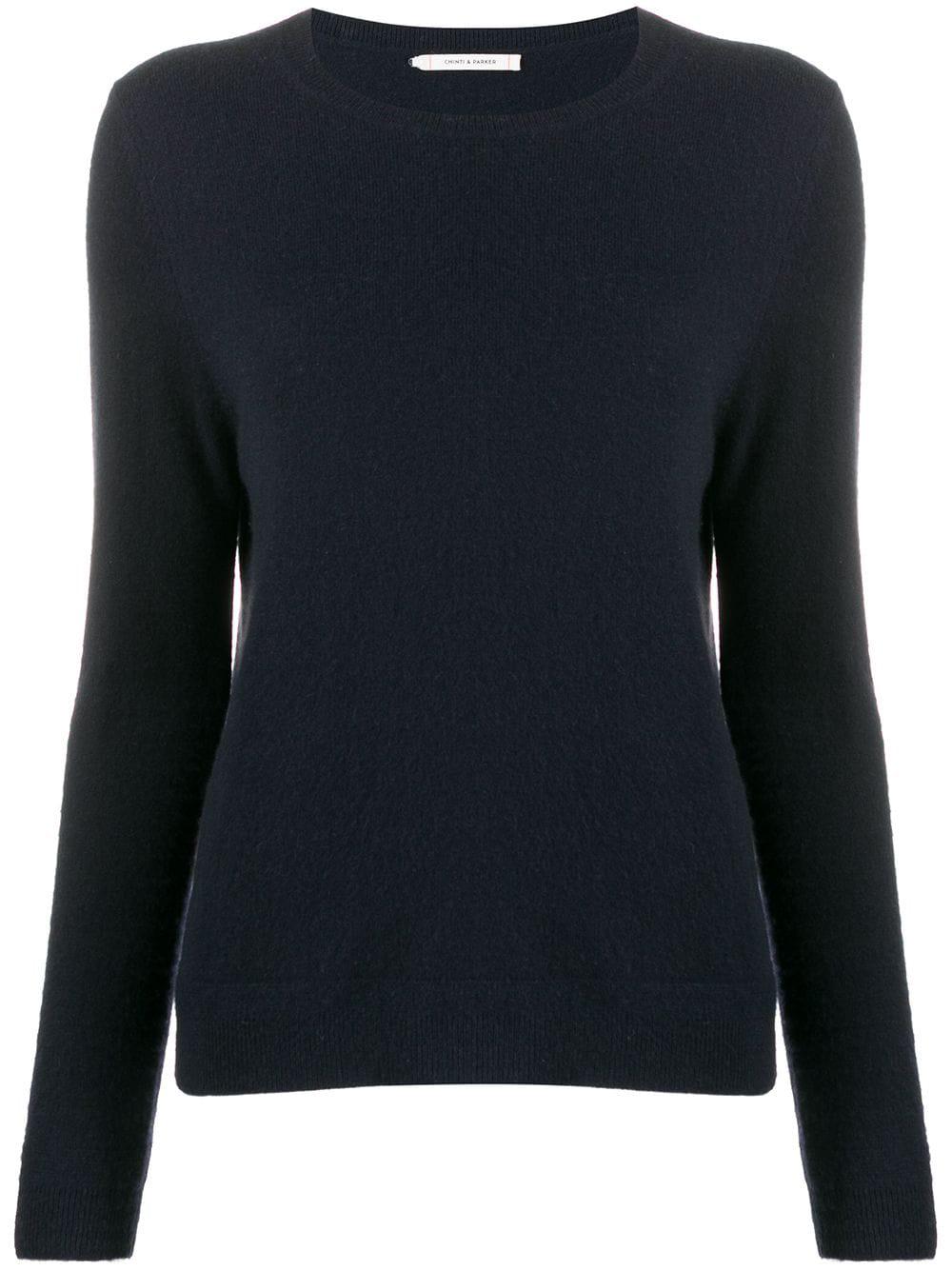 boxy cashmere jumper by CHINTI&PARKER