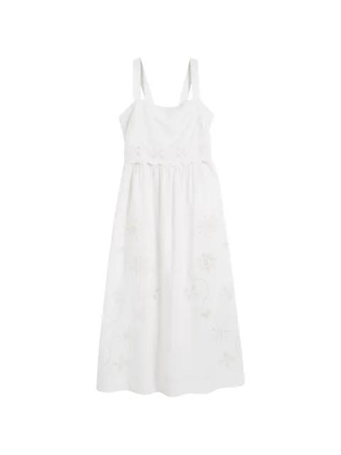 broderie midi dress by CHINTI&PARKER