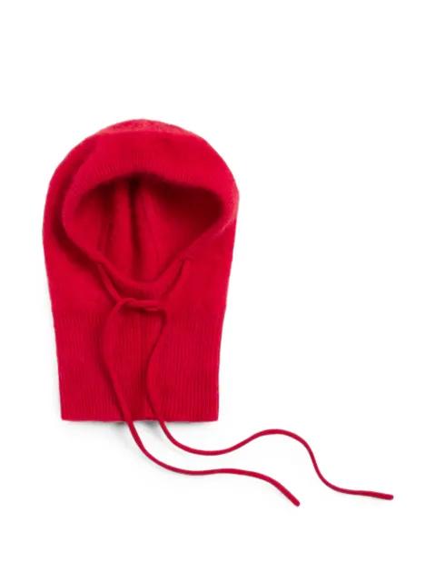 brushed drawstring balaclava by CHINTI&PARKER