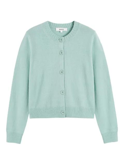 crew-neck cardigan by CHINTI&PARKER