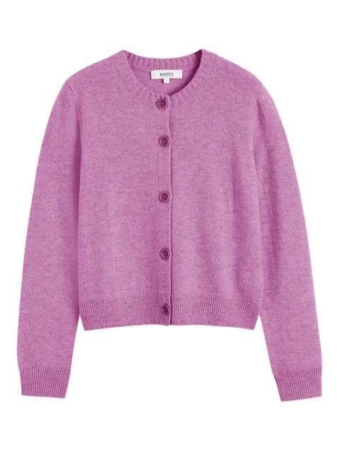 crew-neck cardigan by CHINTI&PARKER
