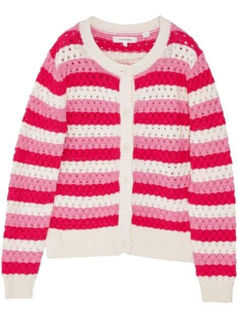 crochet-knitted cardigan by CHINTI&PARKER