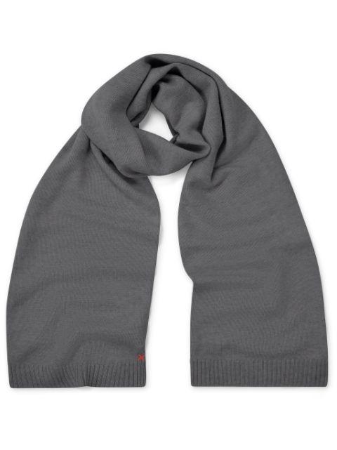 decorative-stitching scarf by CHINTI&PARKER