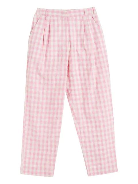 gingham-pattern trousers by CHINTI&PARKER