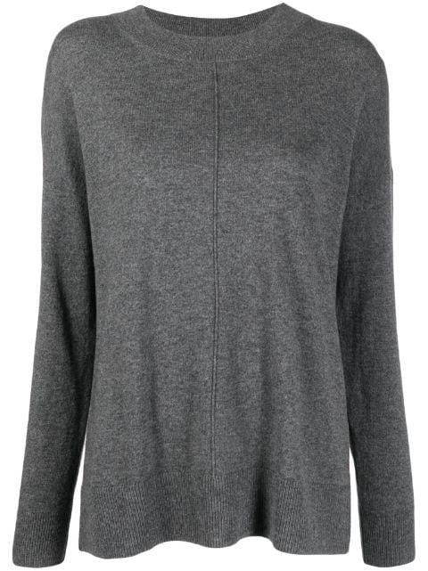 long-sleeve fine-knit sweater by CHINTI&PARKER