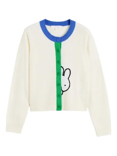peek placket sweater by CHINTI&PARKER