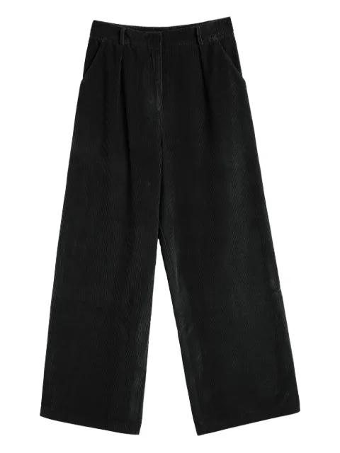 pleated corduroy trousers by CHINTI&PARKER