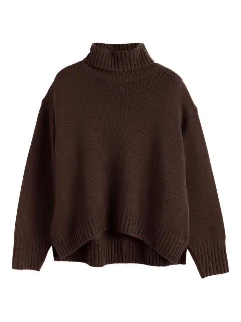 roll neck cashmere sweater by CHINTI&PARKER