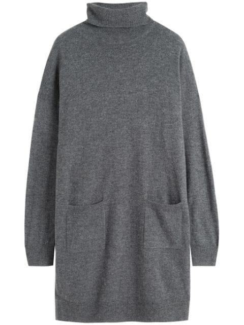 roll neck mini dress by CHINTI&PARKER