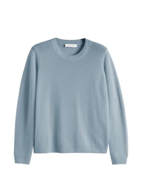 round-neck cashmere sweater by CHINTI&PARKER