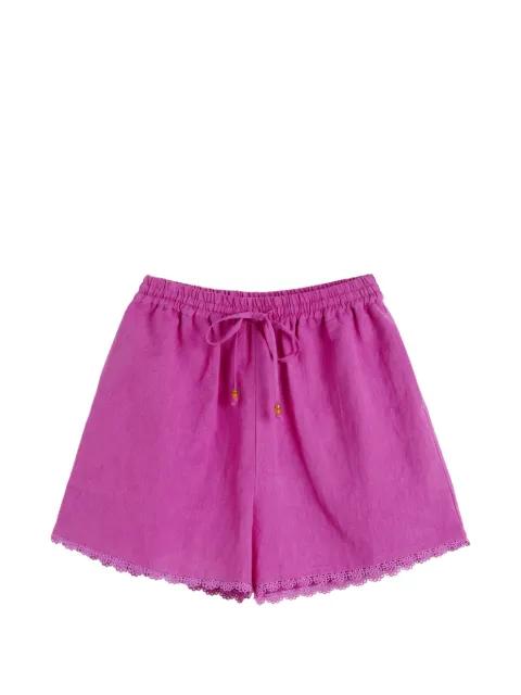 scallop-trim shorts by CHINTI&PARKER