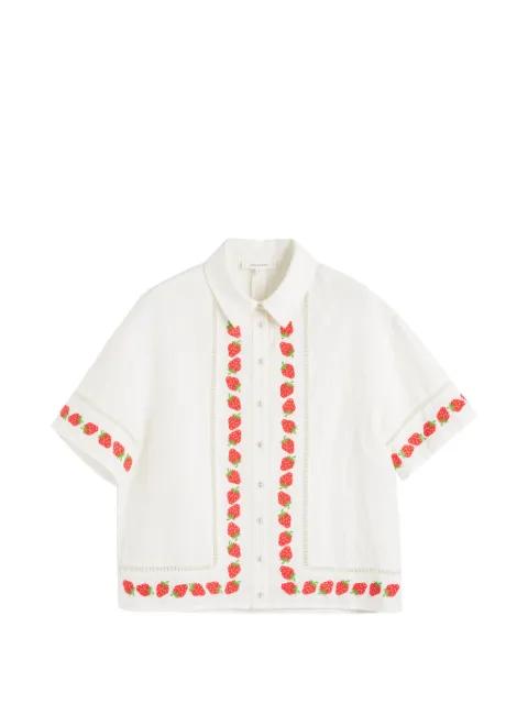 strawberry shirt by CHINTI&PARKER