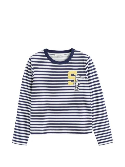 striped long-sleeve T-shirt by CHINTI&PARKER