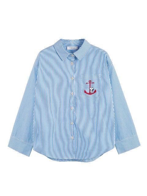 x Peanuts Snoopy Anchor pyjama set by CHINTI&PARKER