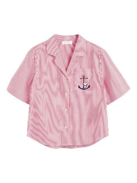 x Peanuts Snoopy Anchor pyjama set by CHINTI&PARKER