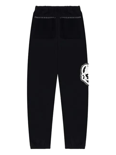 appliqué-detail track pants by CHITO