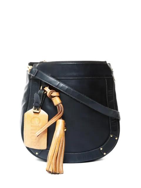2000s Eden tassel leather cross body bag by CHLOE 