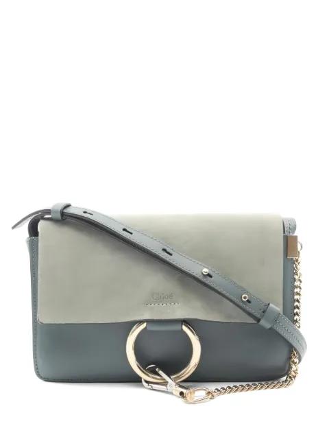 2000s Faye suede leather shoulder bag by CHLOE 